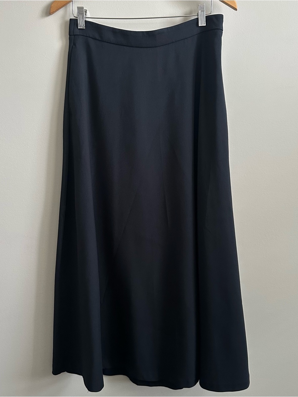 Abercrombie & Fitch Black Midi Maxi Skirt with Pockets - Size MT (Medium Tall)